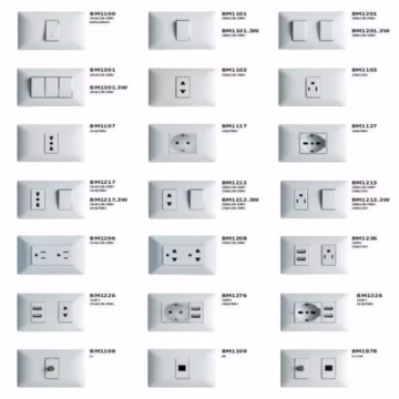 Bm Type Switch Socket - Finishing Materials at Conmaret