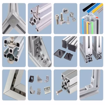 slotted aluminum extrusion frame - Finishing Materials at Conmaret