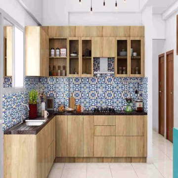 Wardrobe design for kitchen - Finishing Materials at Conmaret