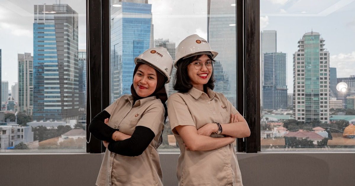 Professional women engineers and construction project managers in Ethiopia