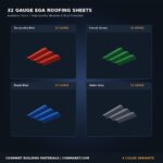 32 ጌጅ ኤጋ ቆርቆሮ | 32Gauge EGA Roofing Sheet
